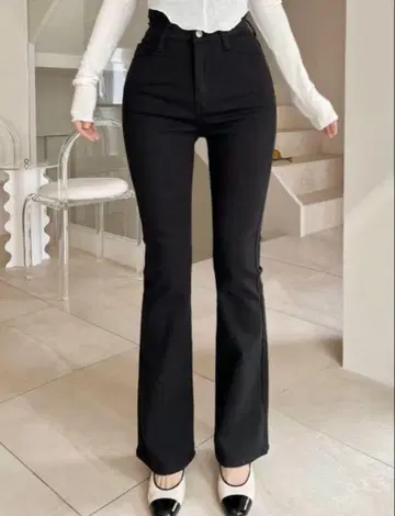 kindame 블랙 데님 S 골반 패드 포함