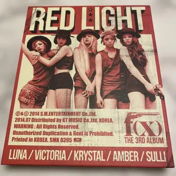 f(x) RED LIGHT THE 3RD ALBUM
