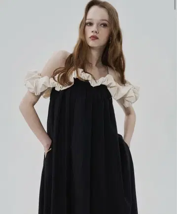 THE TOE Erie Frills Onepiece bicolor M