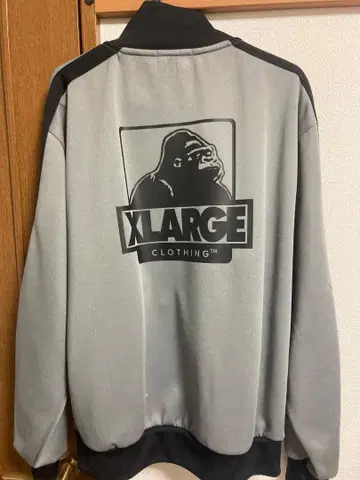 XLARGE 그레이 풀 지퍼 자켓 M 사이즈