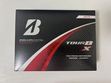 Bridgestone TOUR B X 화이트 골프공 12개입