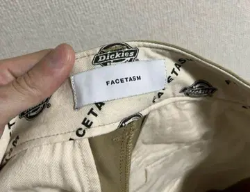 FACETASM x DICKIES 컷오프 플레어 워크 팬츠