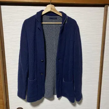 LARDINI 네이비 테일러드 자켓