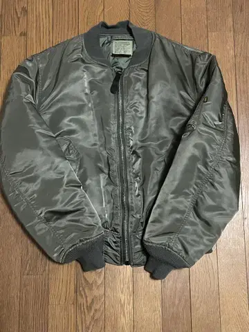 봄버 자켓 나일론제 made in US