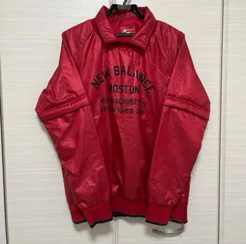 뉴발란스 골프 트레이닝복 레드 방한 충전솜 사이즈 4