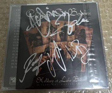 Children Of Bodom 친필 사인 CD 멜로딕 데스 메탈