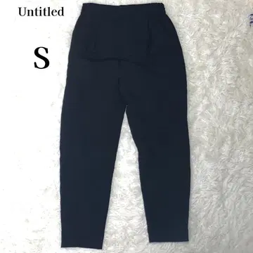 [ 새상품급 ] 언타이틀 UNTITLED 일본제 슬랙스 1 S 블랙 블랙