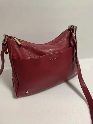 FURLA 빨간색 가죽 숄더백