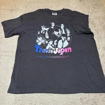 Travis Japan Vllsual World Tour 셔츠