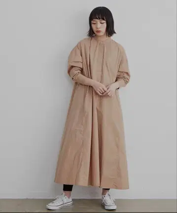 새상품 Libra 코튼 플레인 볼륨 원피스