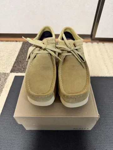 Clarks 오리지널스 와라비 GTX 26.5cm 베이지