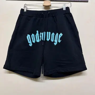 갓사베지 godsavage 블랙 M 사이즈 숏팬츠