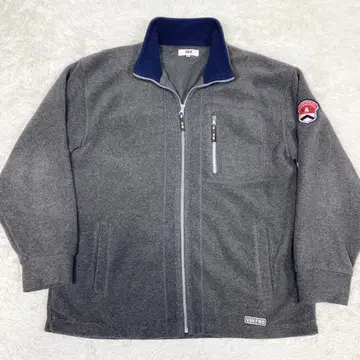 VAN JAC 밴잭 플리스 자켓 와펜 로고 메쉬 XL