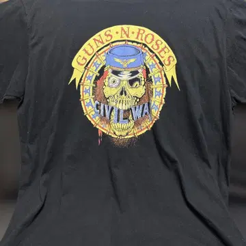 GUNS N' ROSES CIVILWAR 티셔츠 M 건즈 앤 로지즈
