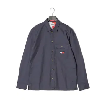 타미힐피거 진스 TOMMY JEANS 셔츠 아우터 네이비 S 로고