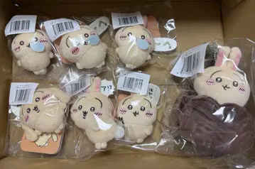 치이카와 (먼작귀) 토끼 가득 복권 D상 마스코트 E상 배치 7점