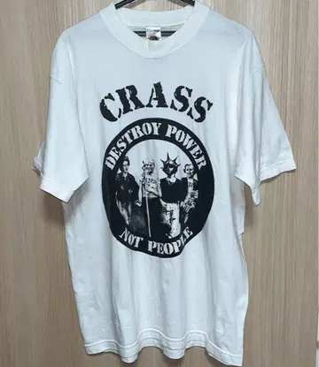 90s USA제 CRASS DESTROY POWER NOT PEOPLE