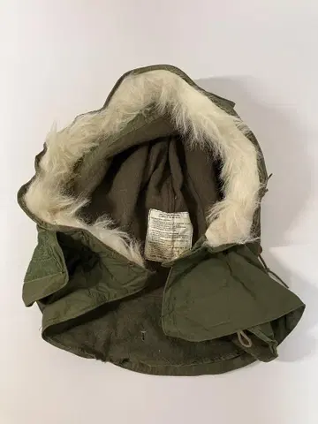 70s US ARMY M65 피쉬테일 후드티 모즈 코트용 후드 1