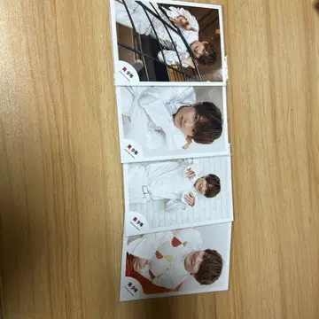 쟈니즈 아이돌 사진 4장 세트