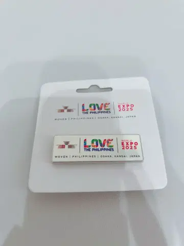 만박 필리핀관 핀 배지 필리핀 파빌리온 오사카 간사이만박 핀 배지