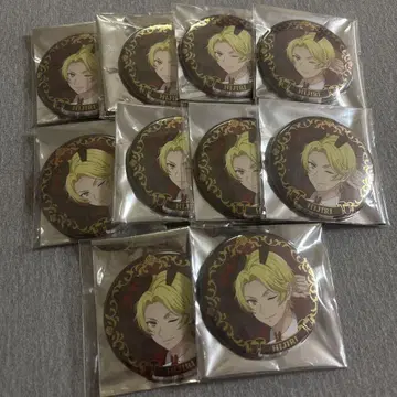 킨츠아 킹 오브 프리즘 애니 카페 금박 캔뱃지 성