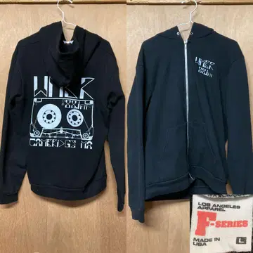 LOS ANGELES APPAREL 미국제 지퍼 후드티