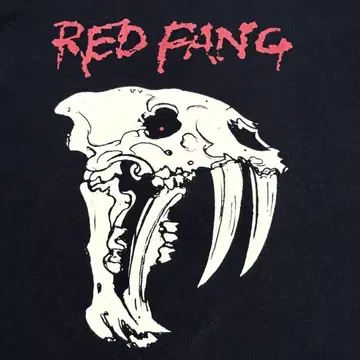 RED FANG 밴딩 구제 의류 T셔츠 L 사이즈