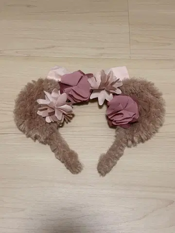 꽃 장식 포함 셰리메이 머리띠