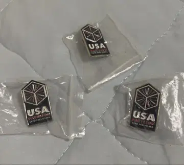 USA EXPO 2025 오사카 핀 배지 3개 세트