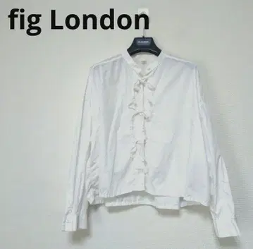 [ 새상품급 ] fig London 피그런던 블라우스 레이스업 리본
