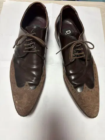 윙팁 가죽 신발 D&G