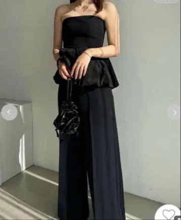 snidel 페플럼 베어탑 & 팬츠 세트 size 1
