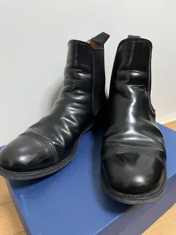 sanders MILITARY CAP TOE CHELSEA BOOT