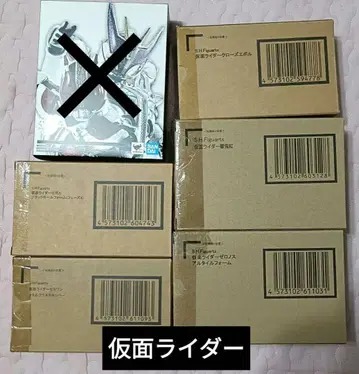 미개봉 새상품 shf 가면라이더 세트 전 5점