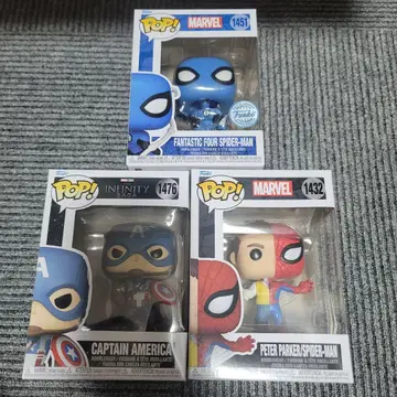 Funko Pop! 피규어 세트 3체 미개봉 새상품