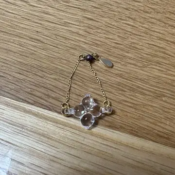 HARIO 반지 화이트 플라워 하리오 유리