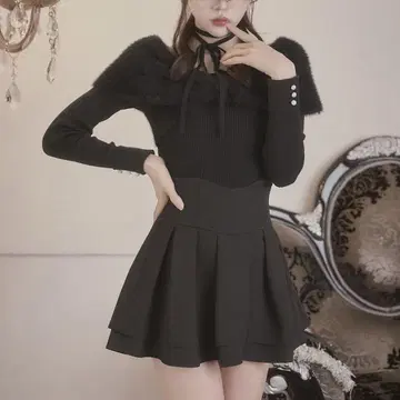 미셸 마카롱 스커트