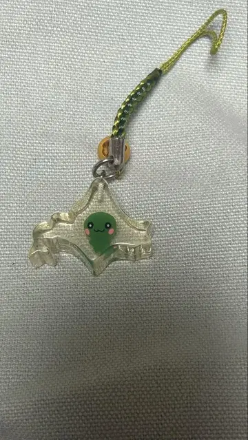 홋카이도 마리모 매듭 스트랩 키링 헤이세이 레트로 기념품
