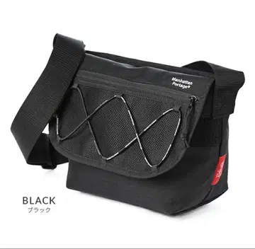새상품 맨해튼 포티지 메신저 백 블랙