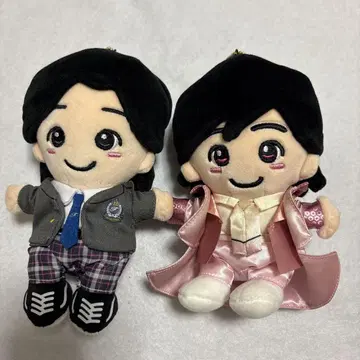 나니와단시 미치에다 봉제 인형 2체 세트