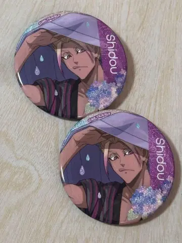 블루 록 시도 류세이 사미다레 글리터 캔뱃지