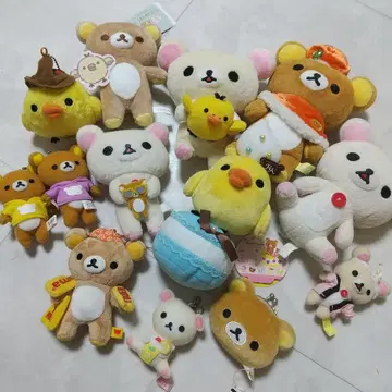 리락쿠마 봉제 인형 세트