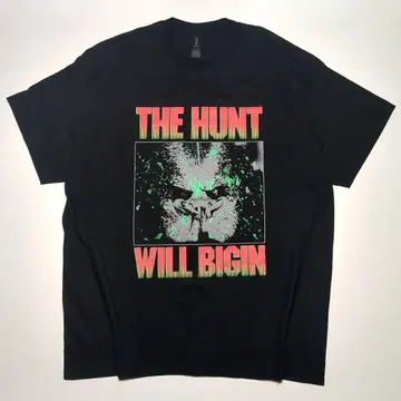 프레데터 THE HUNT WILL BIGIN 티셔츠
