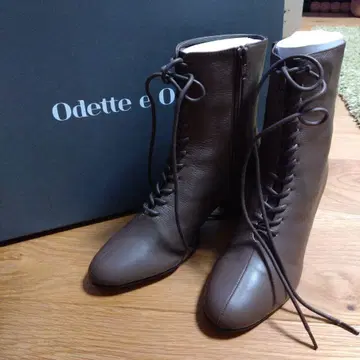 [ ODETTE E ODILE ] cohina 레이스업 숏부츠60