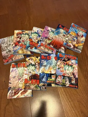 Dr.STONE 15권~19권, 21권, 23권~26권 세트