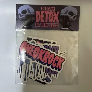 원오크 스티커 굿즈 detox