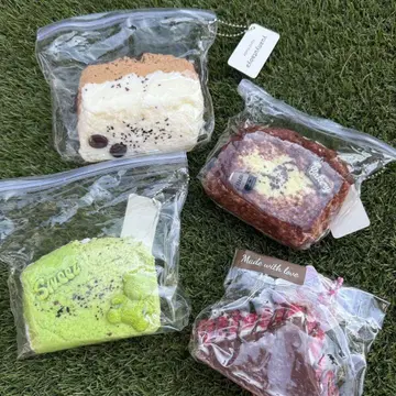 스퀴즈 쪼물쪼물 빅 스퀴즈 4개 세트
