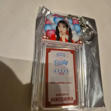 무카이치 미온 AKB48 스페셜 복권 지역 한정판 아크릴 키링 히로시마