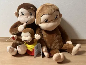 호기심 많은 조지 프라이스 봉제 인형 3개 세트