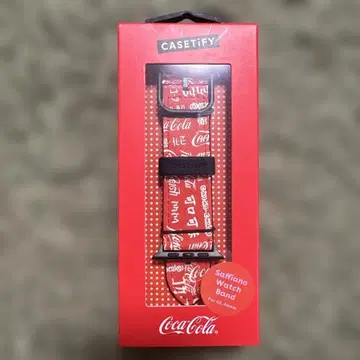 새상품 한정품 casetify 코카콜라 Apple Watch 밴딩